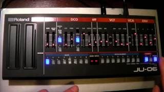 Roland Boutique JU-06 Chorus Noise Settings - How to turn off Chorus Noise