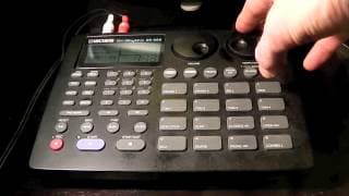 Boss DR660 Drum Machine Demo