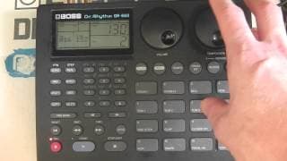 Boss DR660 Drum Machine Tutorial pt. 2