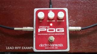 Electro Harmonix - Micro Pog - Quick demo