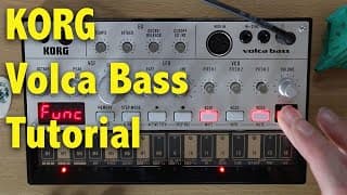 KORG Volca Bass Full Tutorial