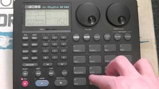 Boss DR660 Drum Machine Tutorial pt.1